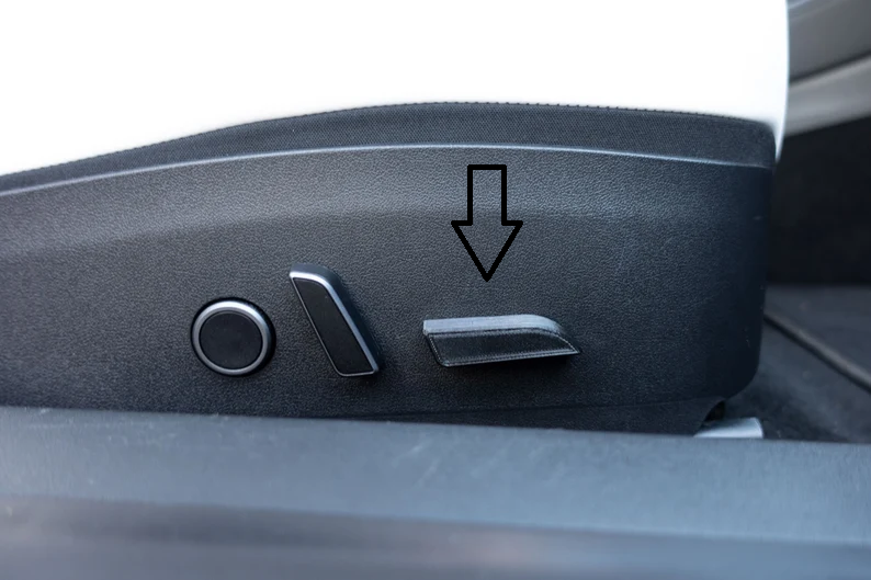 Tesla Model 3, Y Side Seat Adjustment Position Button, 2017-2024
