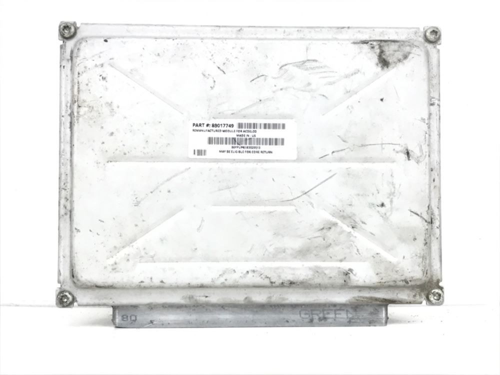Chassis Control Modules 89017749 Used P-24869