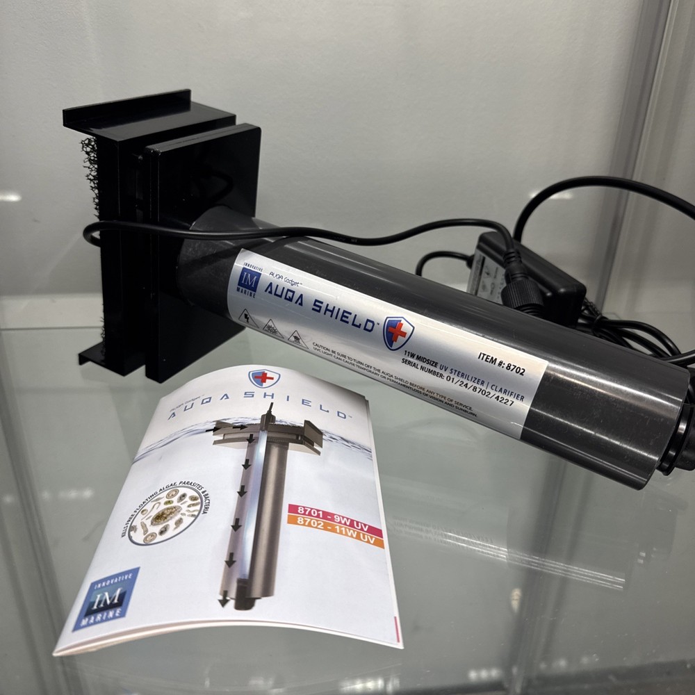 Innovative Marine Auqashield 11W UV Sterilizer - OPEN Box