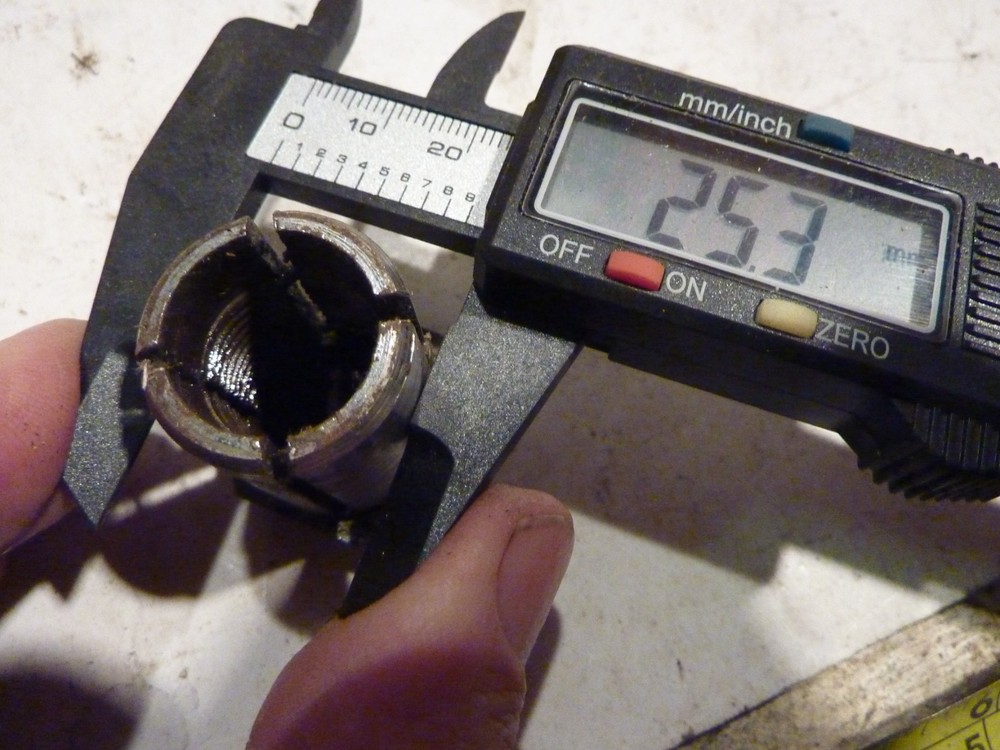 Triumph Fork Stem Centre Nut without Damper