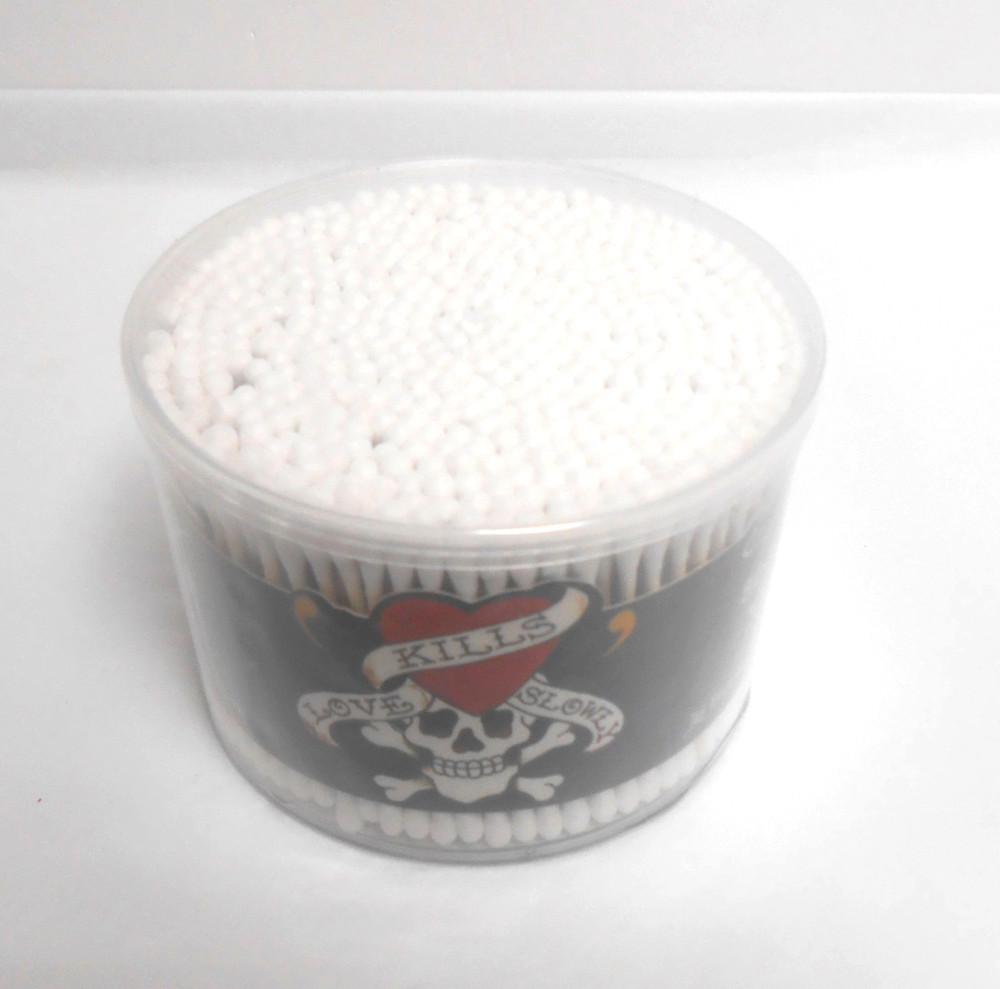 Ed Hardy Cotton Swabs 500 Pieces Multipurpose