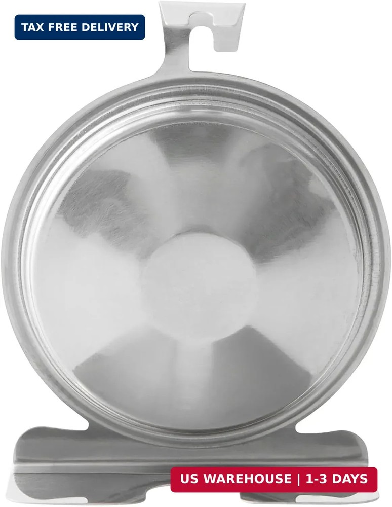 Taylor Precision Products Large Dial Thermometer, Silver