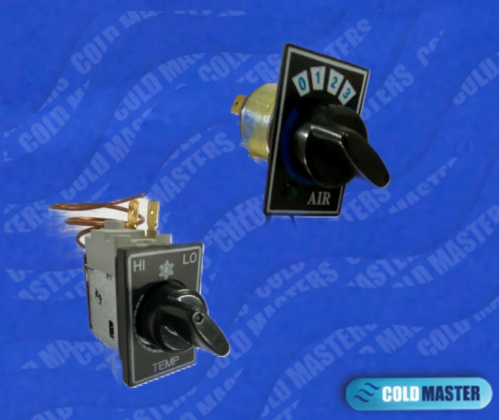 Coldmaster Control Switches With Harness For Evaporators Model 432 - 404 - 406