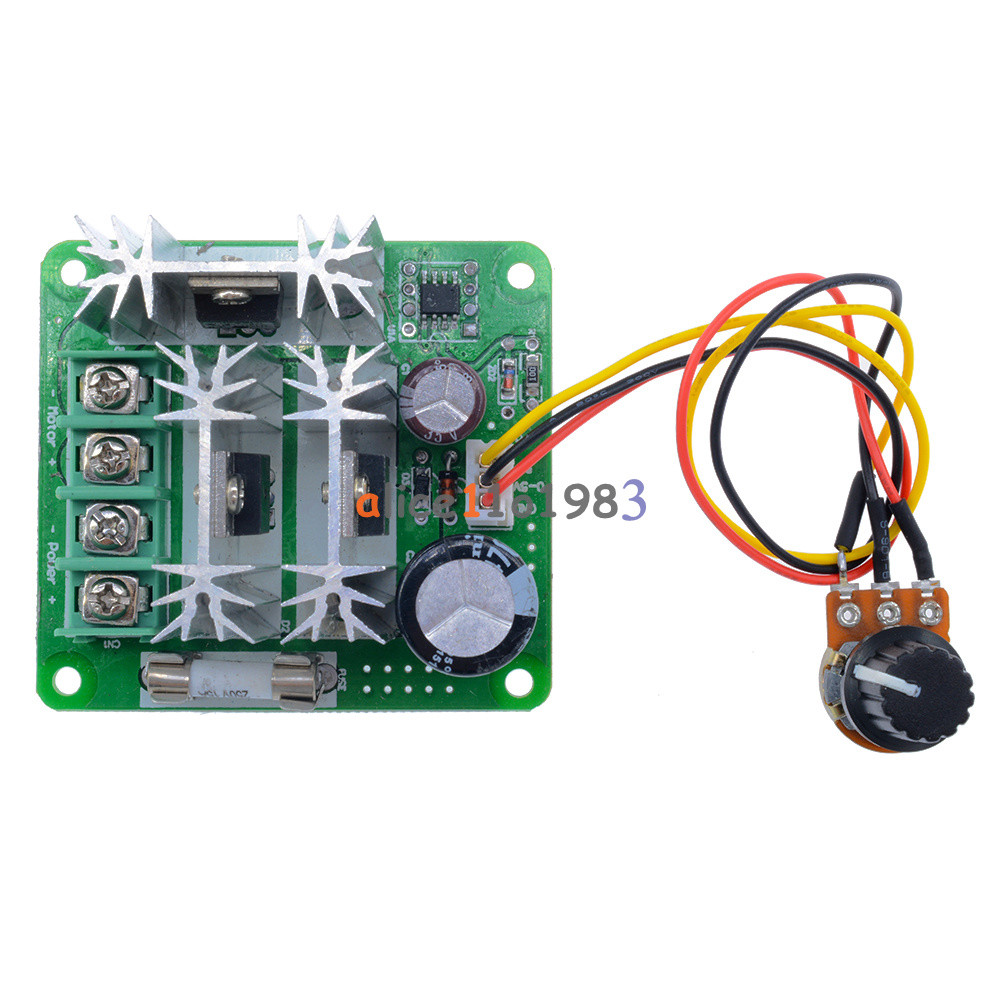 6-90V 15A DC Motor Speed Controller Pulse Width PWM Speed Regulator Switch