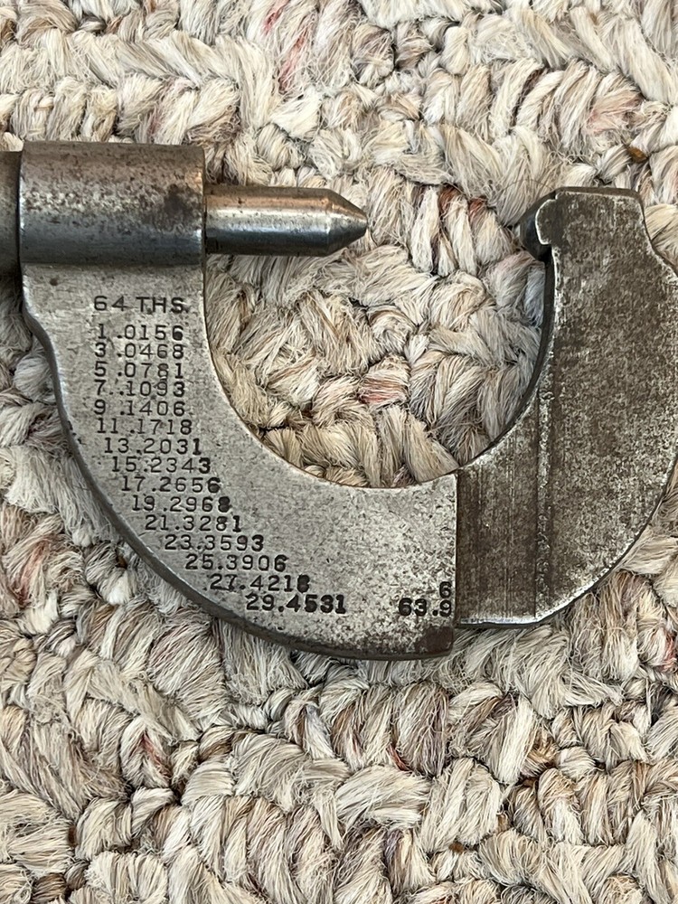Central Tool Co. Micrometer