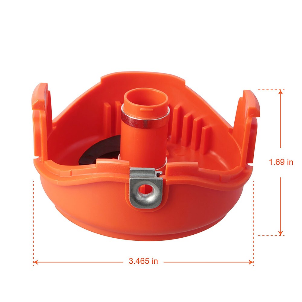 9 Pack SF-080 Auto Feed String Trimmer Spool Line Replacement for Black & Decker