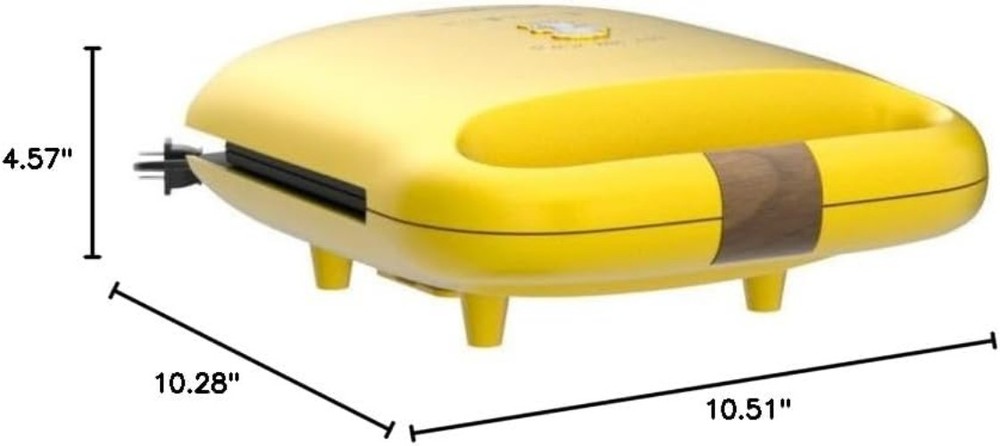 3 Interchangeable Baking Plates for Making Doughnut or Waffle Maker-Eggette a...