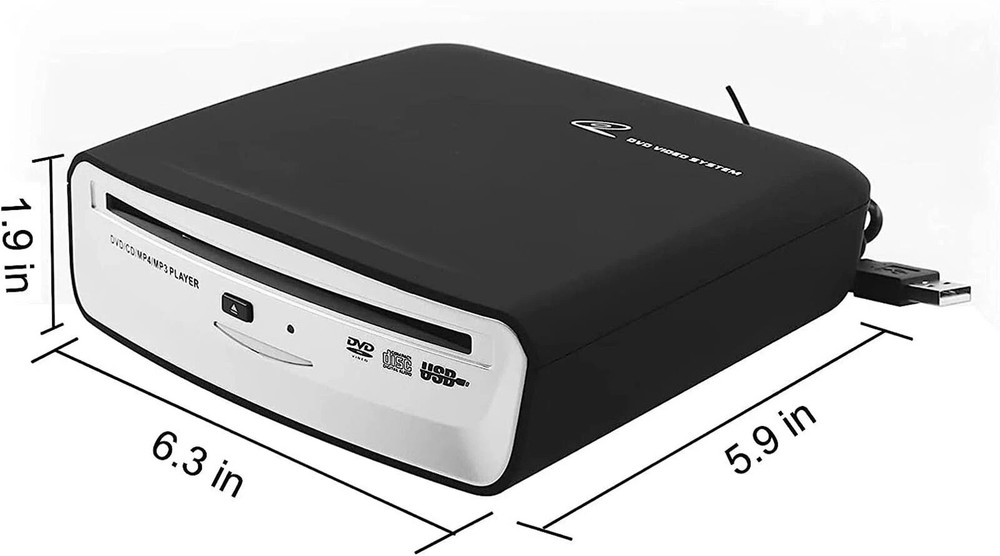 USB External Car Universal CD Player USB Connection Portable CD Players for Car
