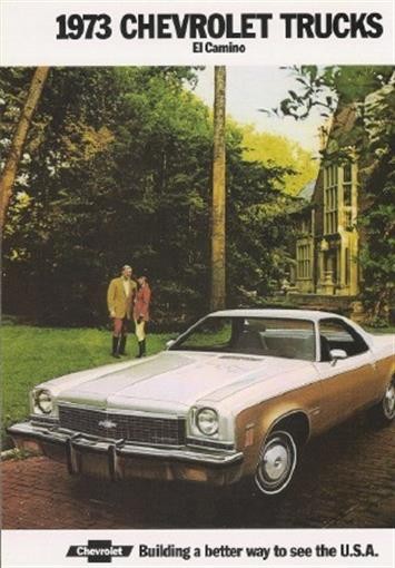 EL CAMINO 1973 Sales Brochure 73