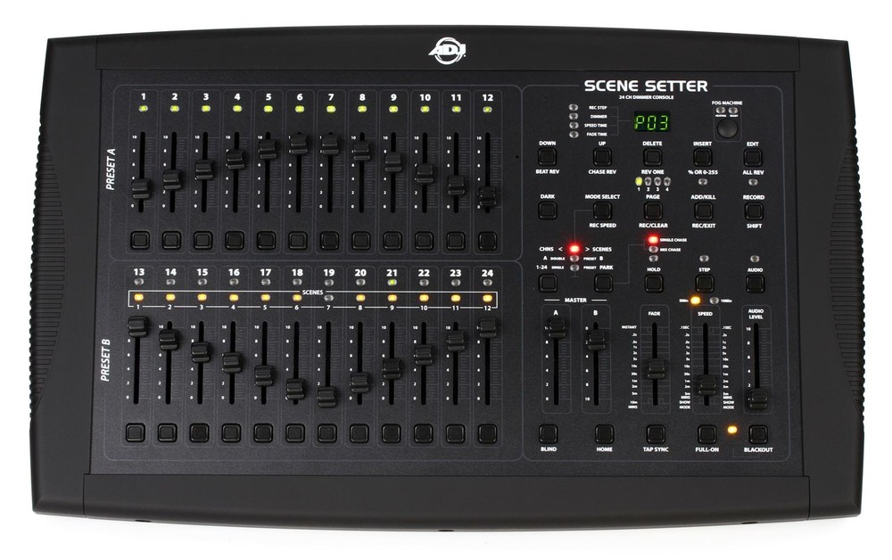 ADJ Scene Setter 24-ch DMX Dimming Console (2-pack) Bundle