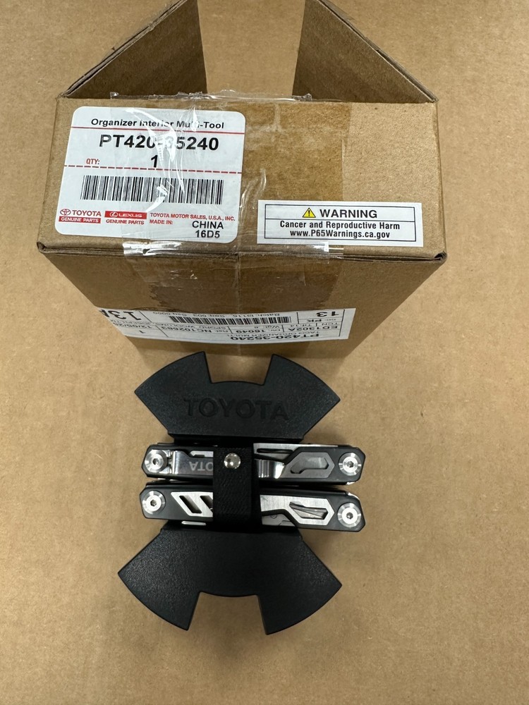 Toyota 4Runner RAV4 PHEV Tacoma Side Storage Multi Tool Genuine OEM