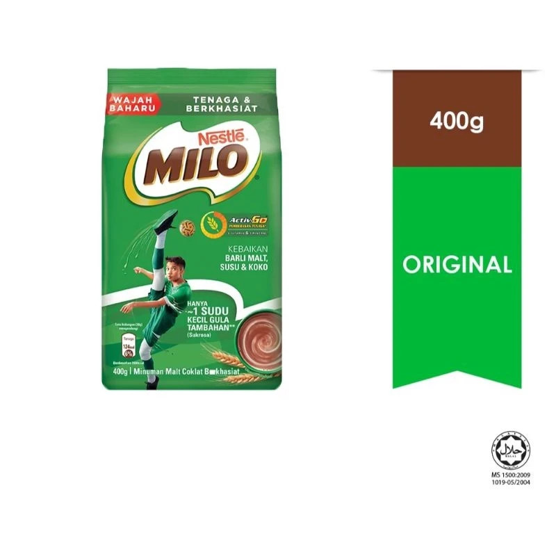 NESTLE MILO Nutritious Chocolate Malt Powder Drink 400G