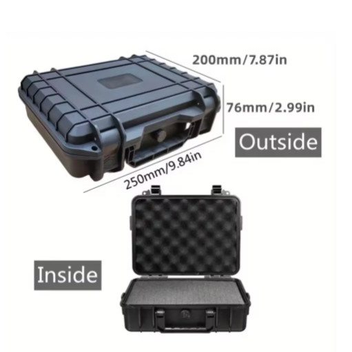 Hard Carry Case Protective Equipment Waterproof Camera Tool Travel Secure Box