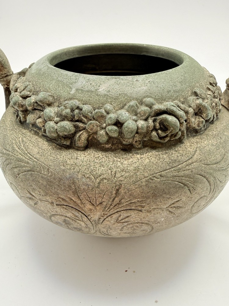 Vintage Silver-Plated Double Handle Sugar Bowl | Classical Floral Design