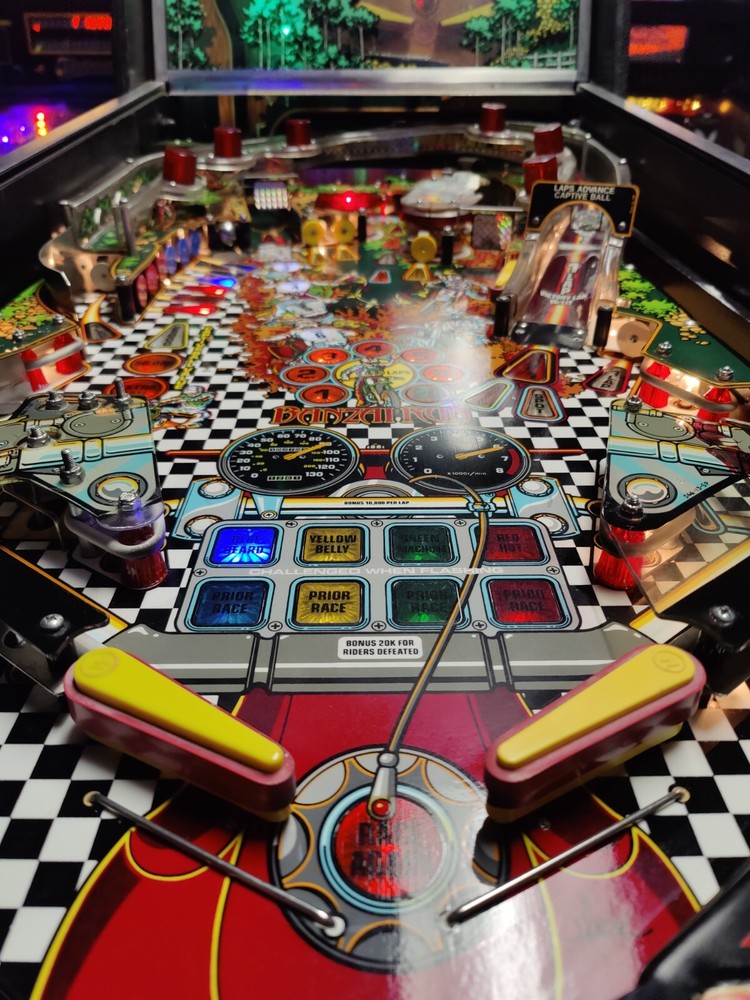 BANZAI RUN Pinball Machine - Williams 1988 - 2797