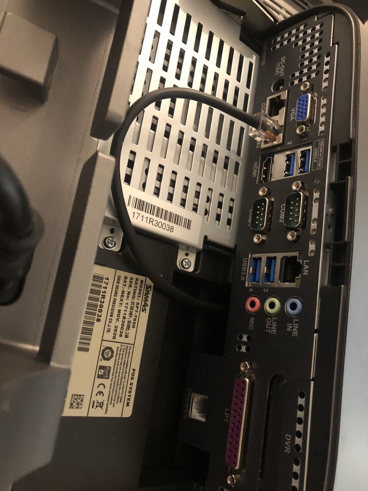 SAM4S SPT-7650 POS Touchscreen Terminal