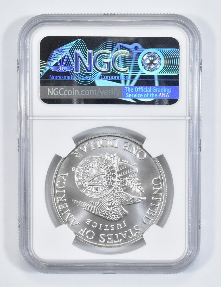 1998 S Robert Kennedy Commemorative Silver Dollar NGC MS70
