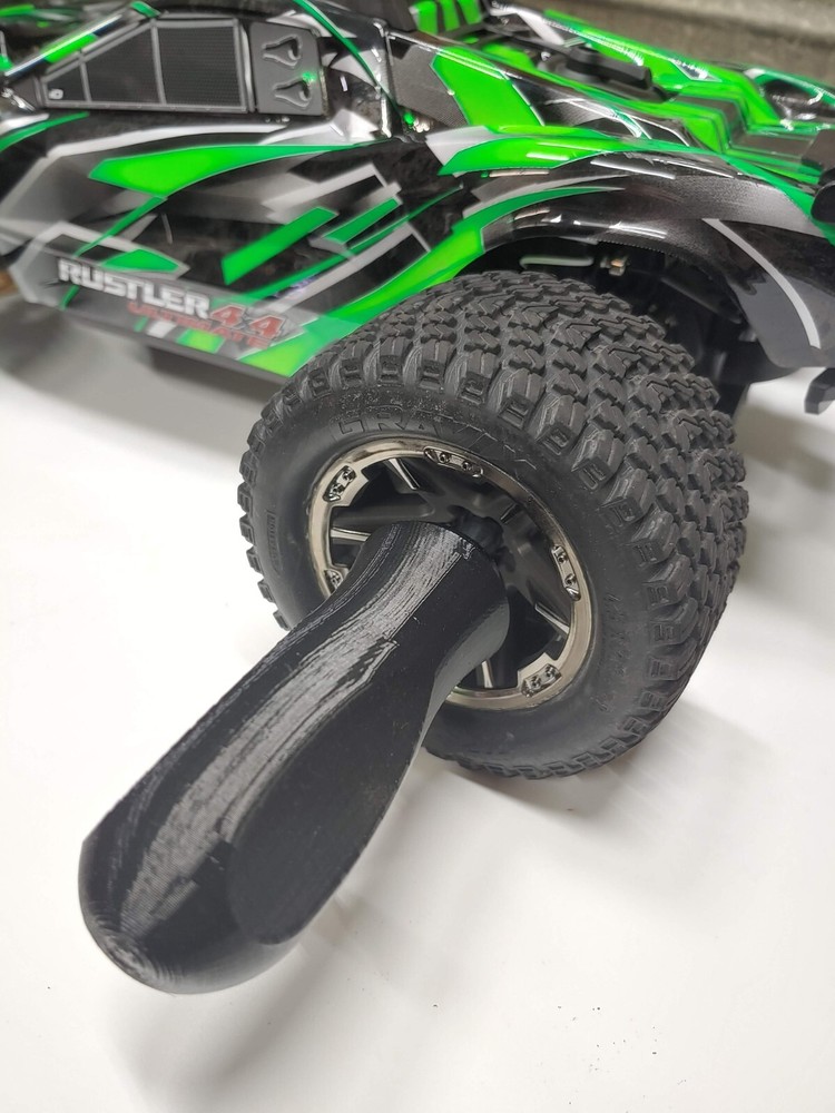 Ergonomic Traxxas Wrench Handle 3D Printed With Black PETG