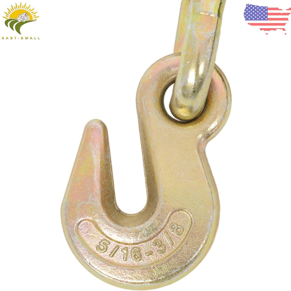 4-Pack Folding Chain Bundle 5/16"-3/8" G70 Steel Red 7,100 lbs Working Load