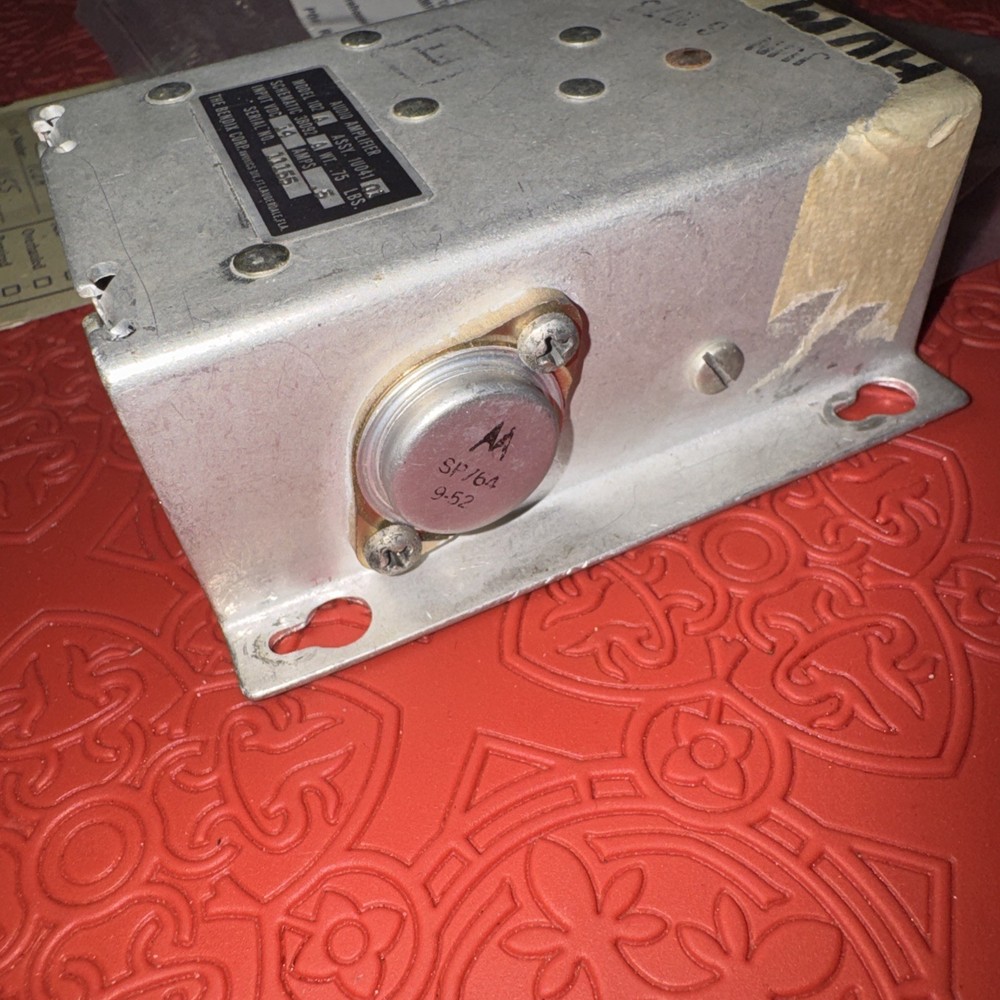 NEW Bendix Model 102A Audio Amplifier, Tested (AP13)