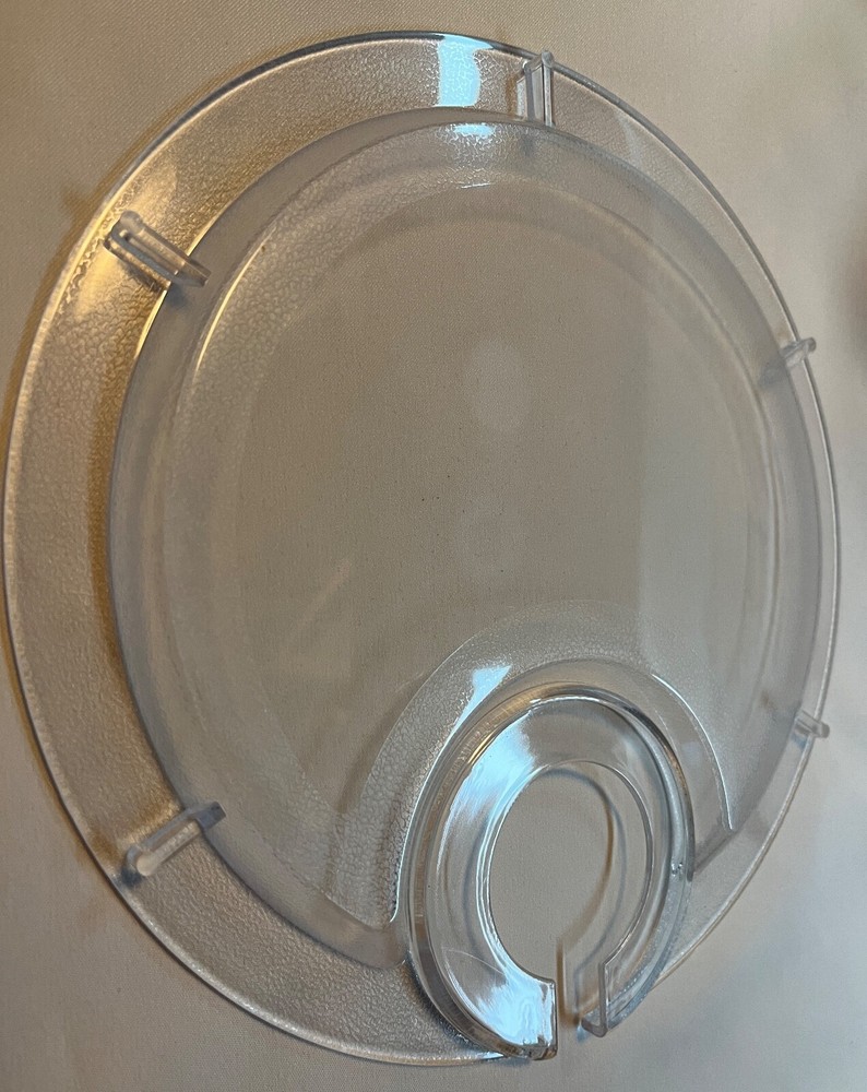 Party Plate With Built In Stemware Holder
