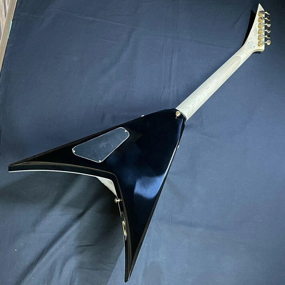 Special Fork Electric Guitar 6 Strings Sunset Color Mahogany Customization