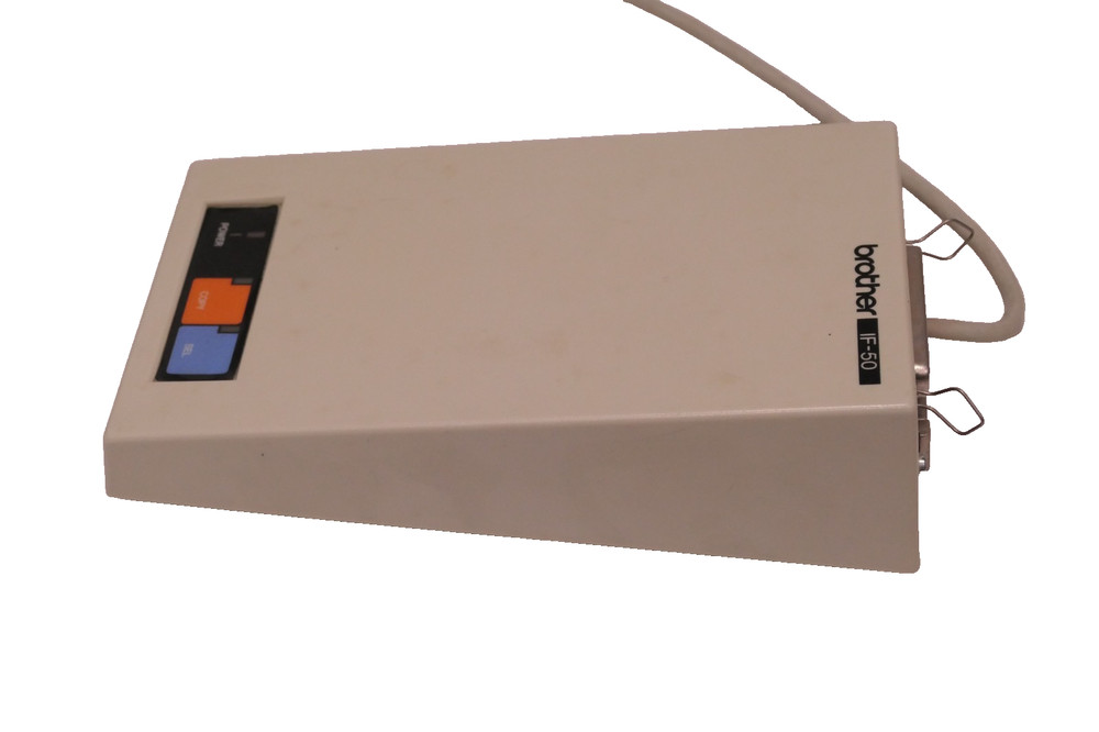 1986 Brother IF-50 Typewriter to computer Interface in original box