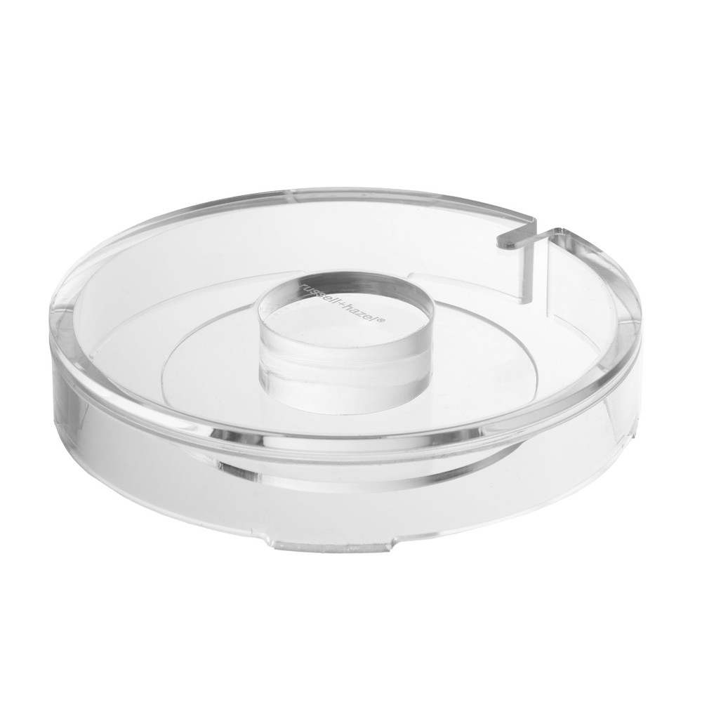 Acrylic Cable Organization Bloc Desk Organizer Accessory 5x5 Inch Clear