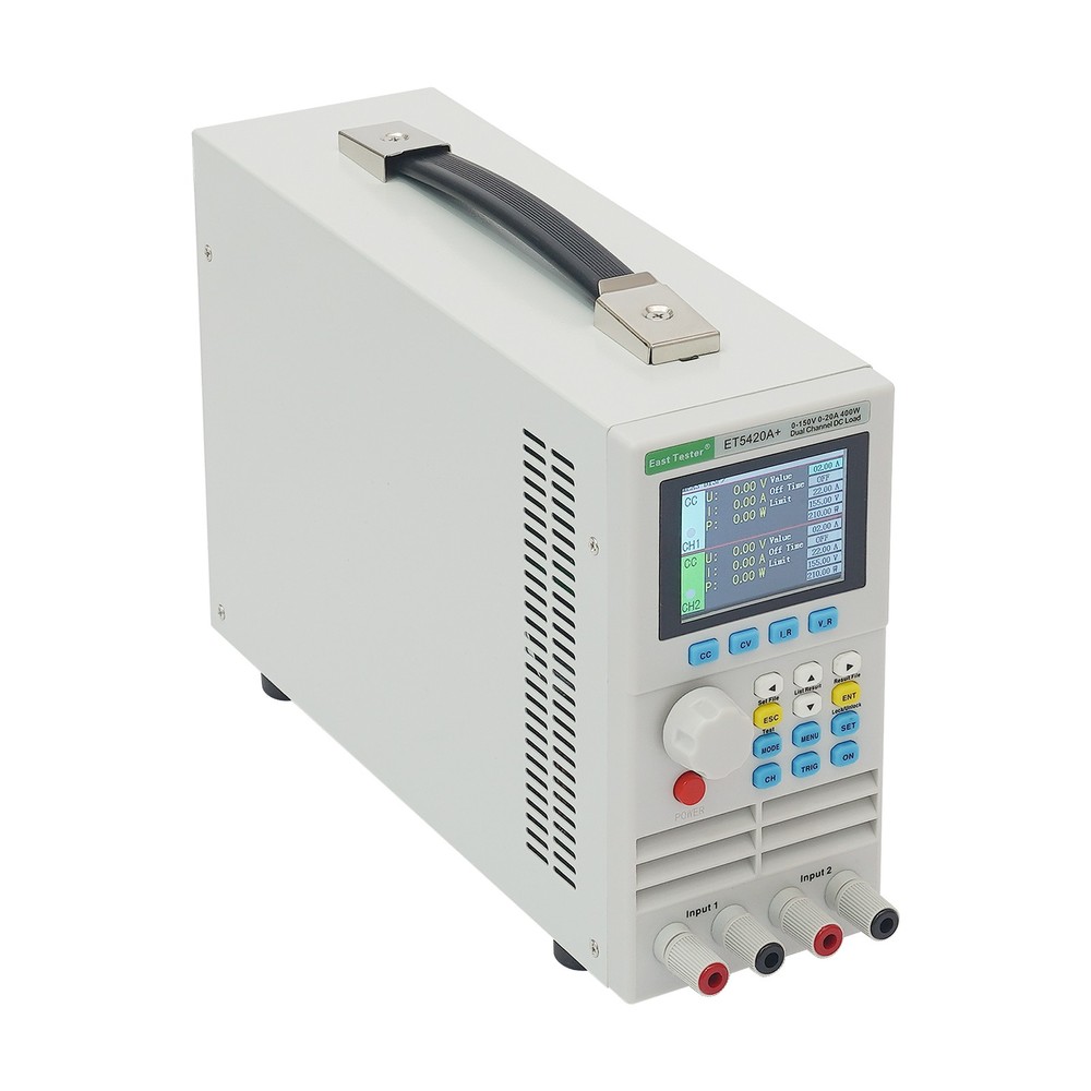Programmable Electronic Load Tester, Electronic Load Tester with Dual Channel