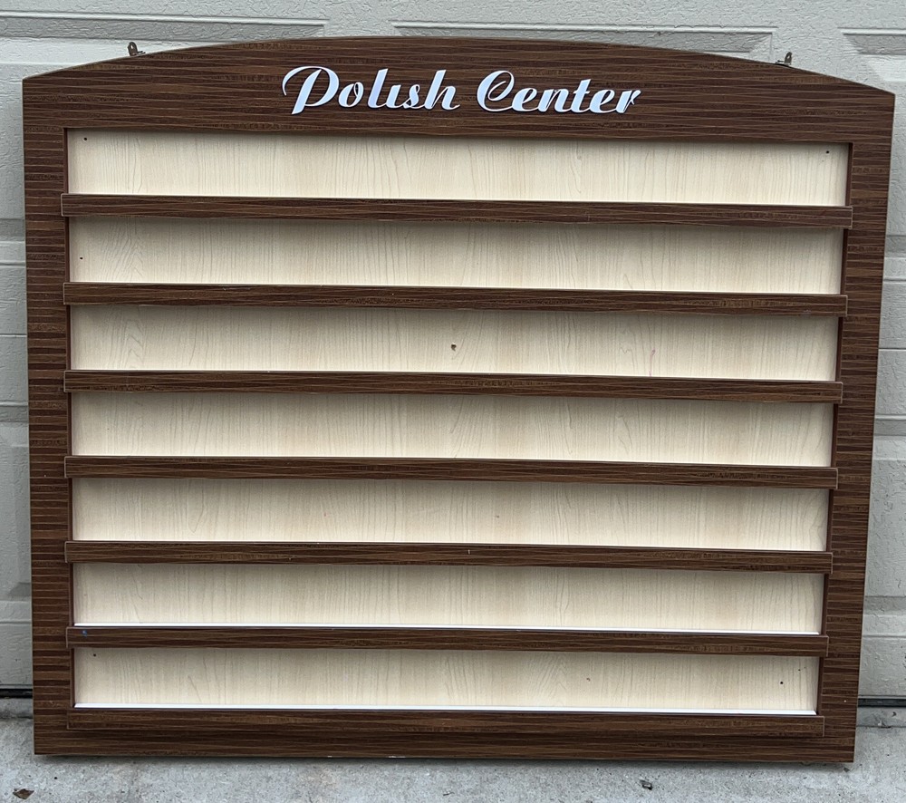 Nail Polish Display Rack 7 Shelf 43”x38”