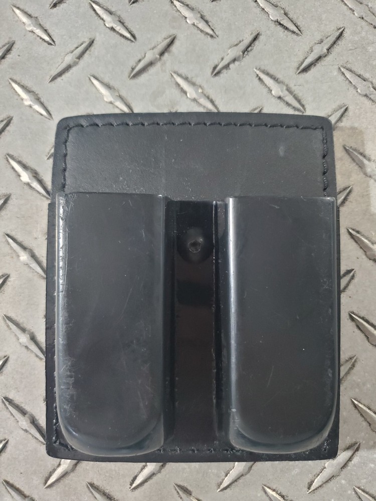 Safariland 75 Double Mag Pouch Black Gloss