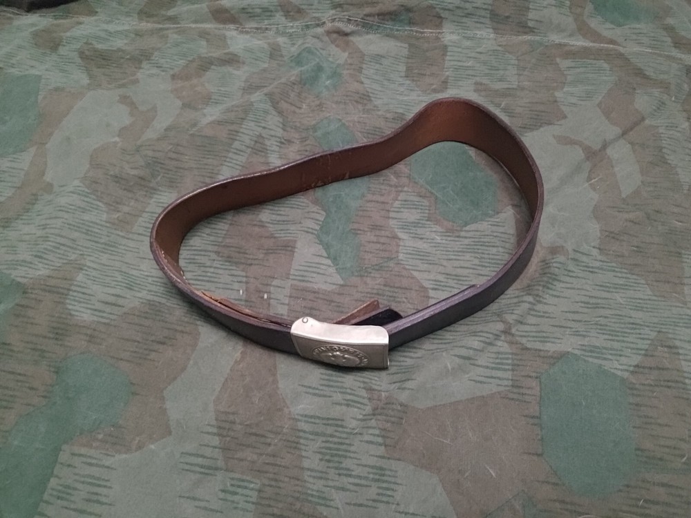 west german leather belt