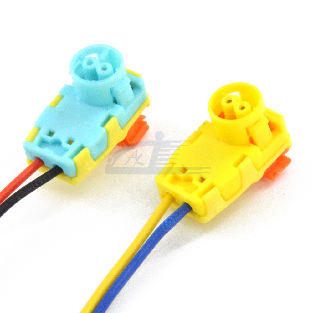 2pcs Driver AB Clock Spring Plug Connector Wire Harness for 2018 2019 Dodge Ram