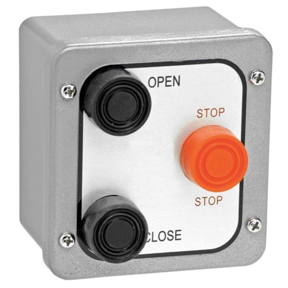 MMTC 3BX 3-Button Exterior Surface Mount Wall Station NEMA 4  Open Close Stop