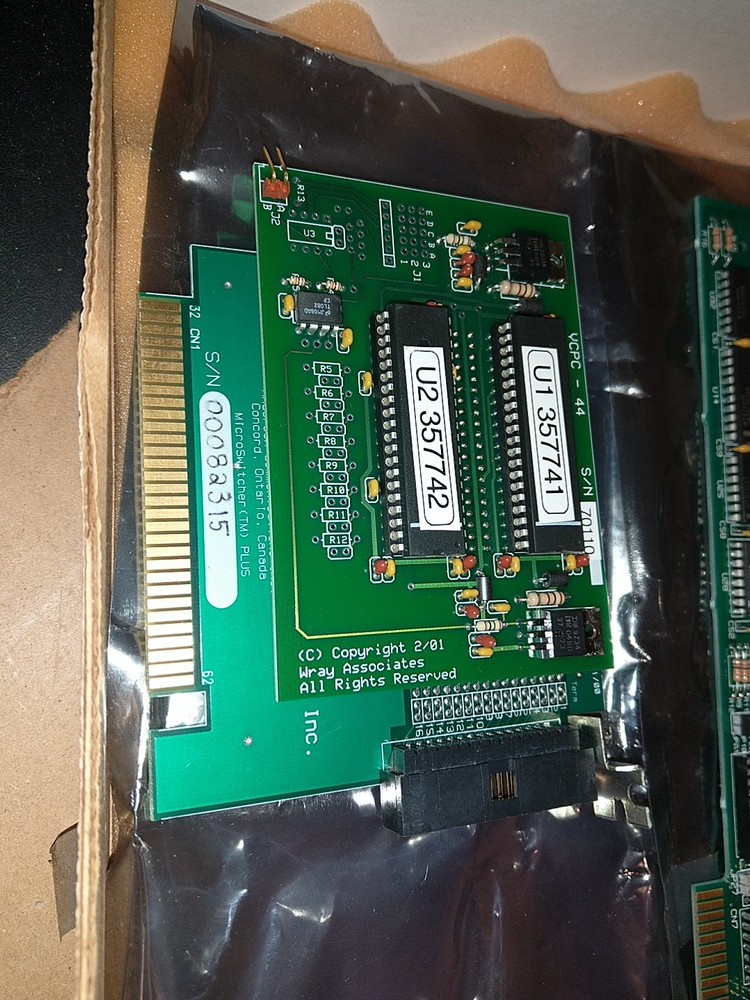 Wray Associates Anderson Microswitcher Plus Vcpc-44 Output Buffer 497-3 Module