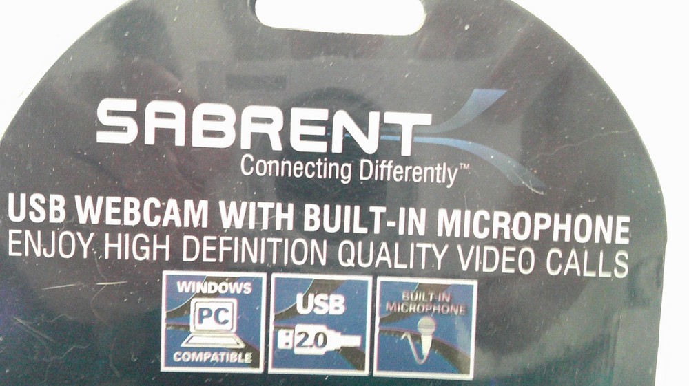 Sabrent USB Webcam With Built In Microphone NEW & Sealed