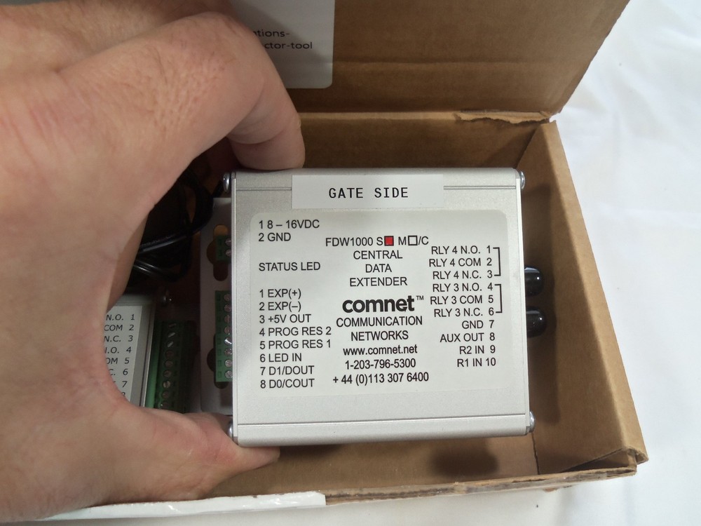 ComNet FDW1000M/C Optical Weigand Extender Central Unit T4