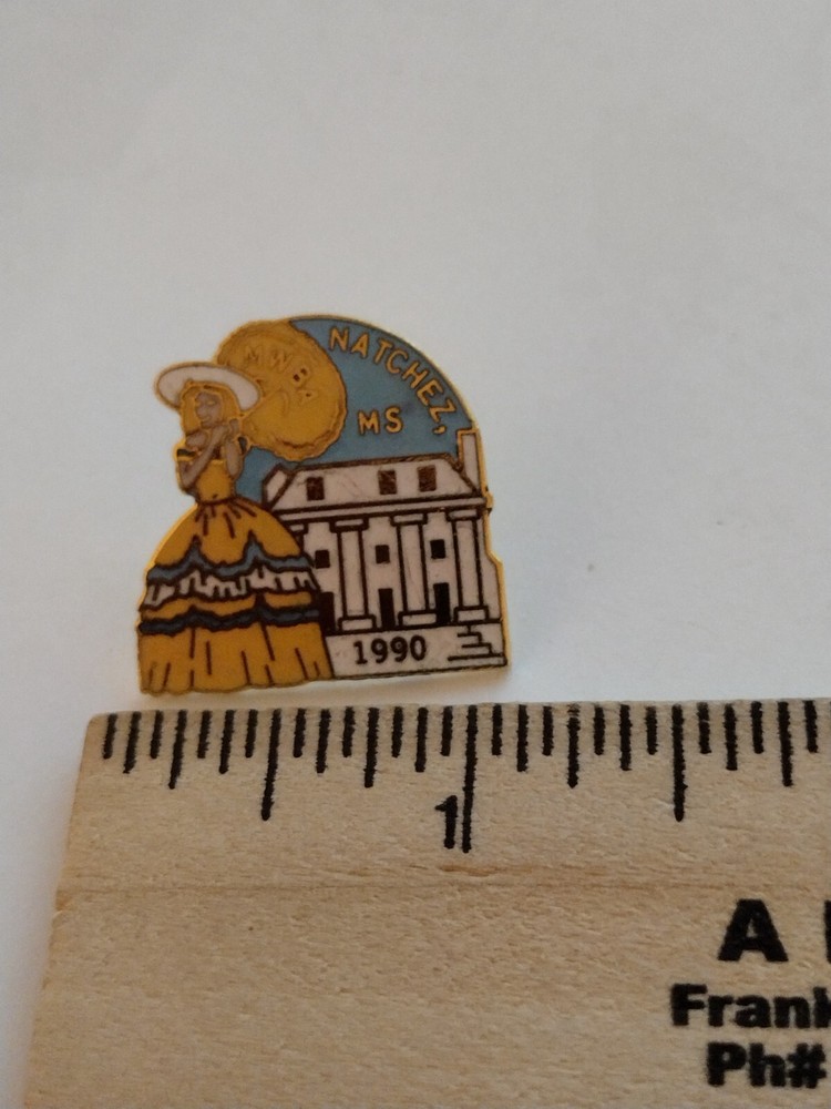 MWBA Natchez MS 1990 Bowling Lapel Pin