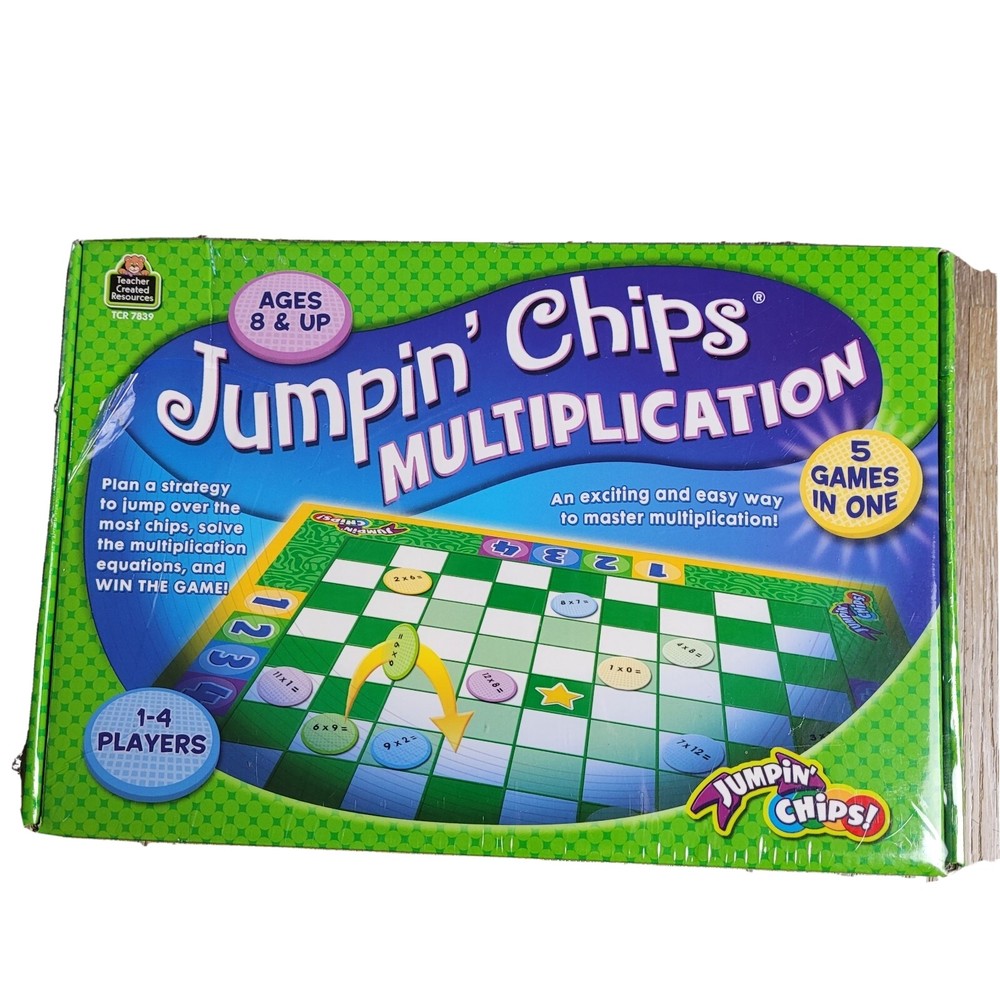 Teacher Created Resources Jumpin' Chips Multiplication (7839)