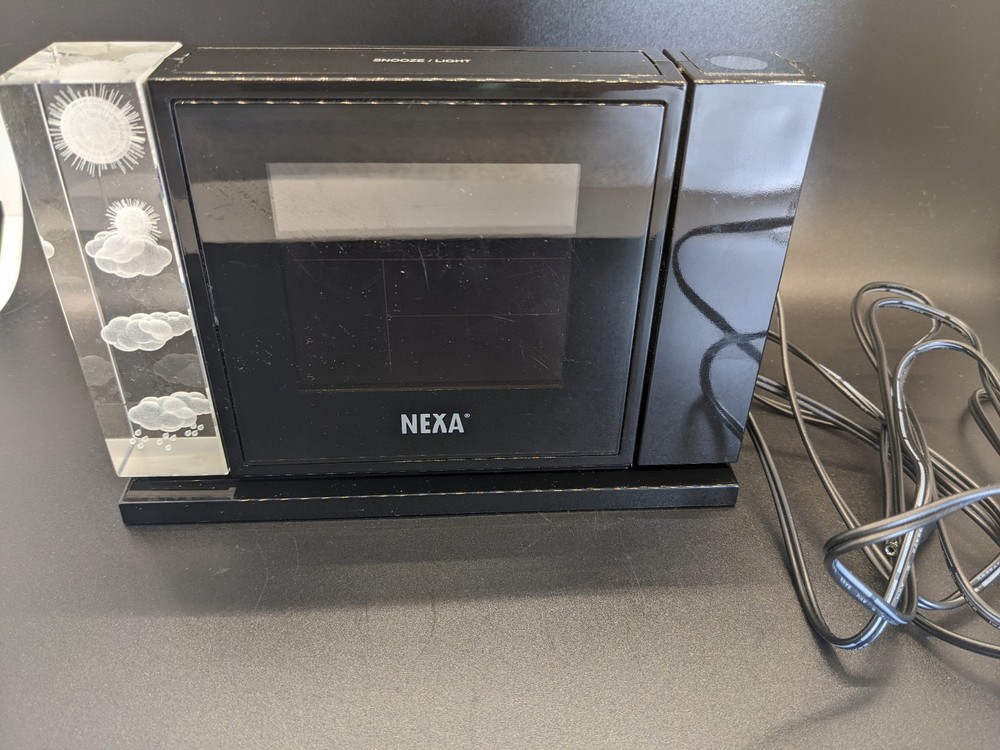 Nexa Projector Alarm Clock with Manual