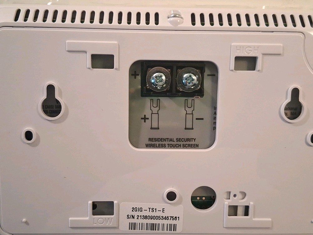 2GIG Secondary Touch Screen (2GIG-TS1) NEW