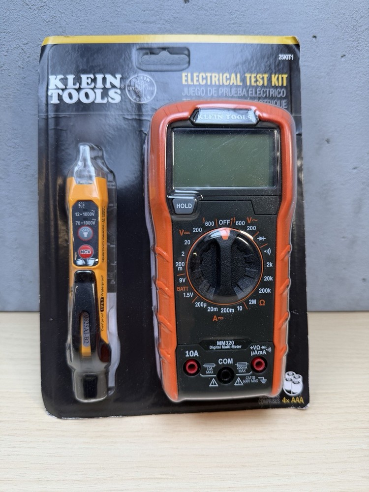Klein Tools Digital Multimeter and Non-Contact Voltage Tester Set MM320