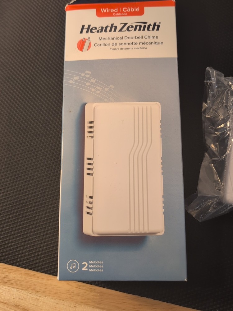 Heath Zenith Door Chime Basic Series Wired - White Model 18000088