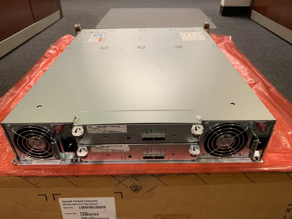 M0S96A HPE MSA Modular Smart Array 2040 LFF Disk Enclosure HPE Retail NEW OPEN