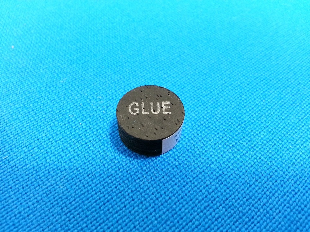 (1) Genuine M KAMUI BLACK Pool Cue Tip ( MEDIUM ) - w/ serial number