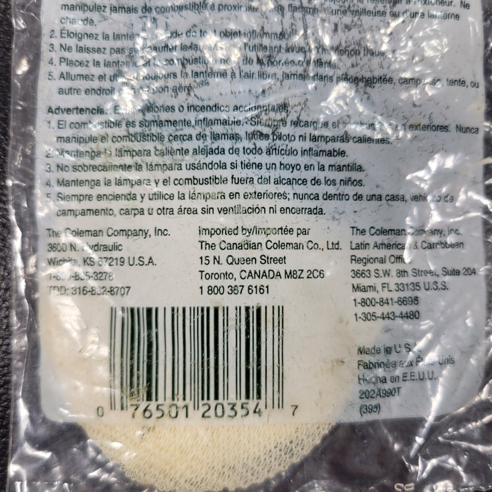 Coleman Lantern Tie #21 Mantles 2 Pack 21A309T