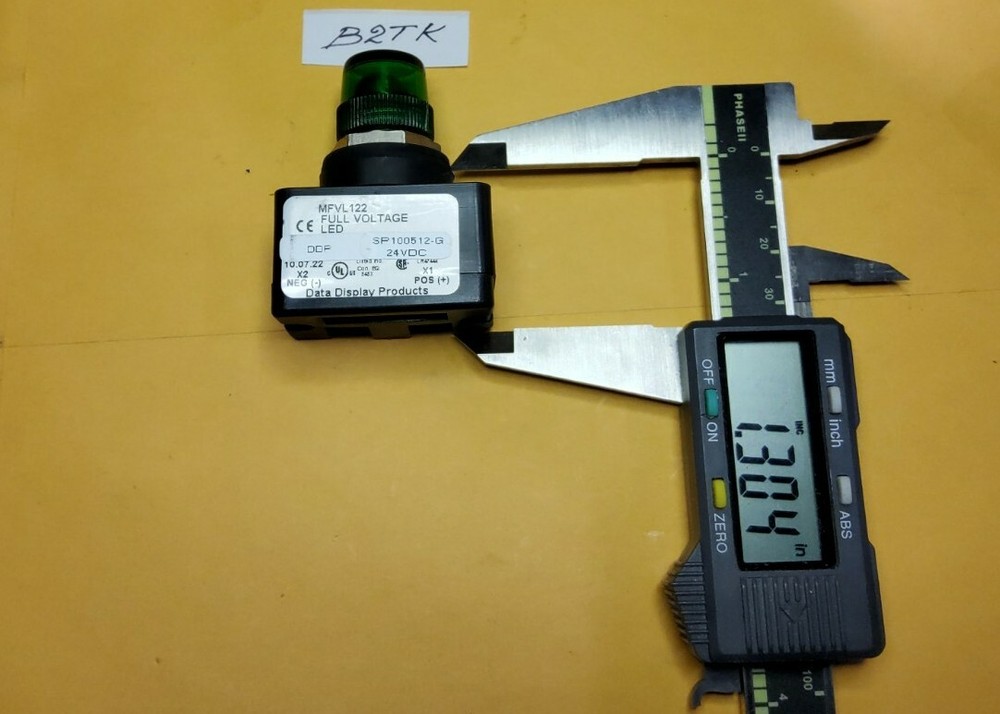 DATA DISPLAY PRODUCTS MFVL122 5/8" LAMP INDICATOR 24VDC