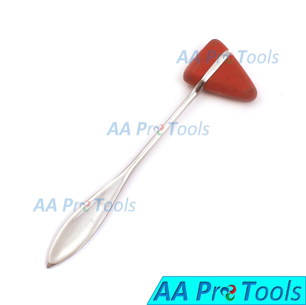 AAPRO Red Taylor Tomahawk Reflex Hammer for Neurological Examination
