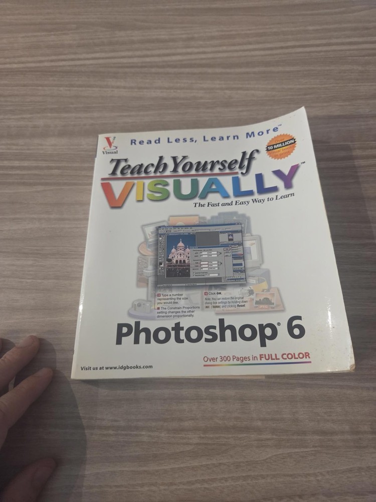 Teach Yourself VISUALLY Photoshop 6 Book