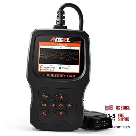 AD530 Vehicle OBD2 Scanner Car Code Reader Diagnostic Scan Tool with Enhanced